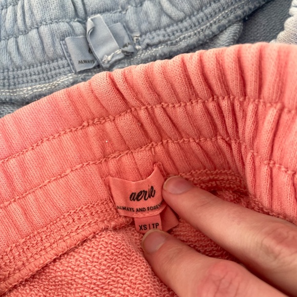 Aerie salmon sweatshorts - Picture 3 of 3